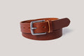 1.25 Inch Wide Tan Leather Belt